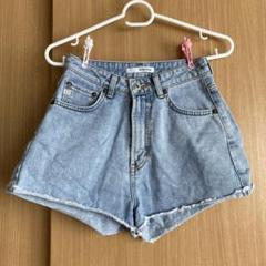 SOMETHING デニムショートパンツ ライトブルー　サイズS