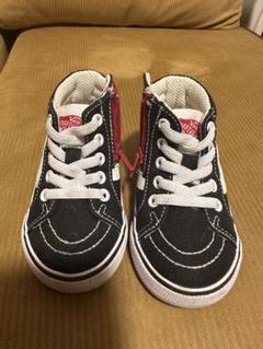 Vans ブラック ハイカットスニーカー