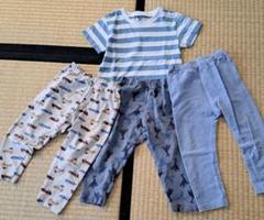 ユニクロパンツ3枚と半袖