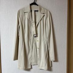 トールサイズ 】アトリエサブ コート 白 ファー付【美品】
