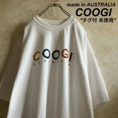 タグ付未使用 オーストラリア製 COOGI クージー ロゴtシャツ 白 XL