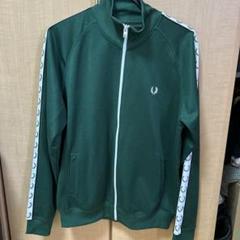 【激レア】フレッドペリー ジャージ 緑 ダークグリーン カーキ オリーブ 深緑 FRED PERRY フレッドペリー 正規販売店 Fred Perry ジャケット