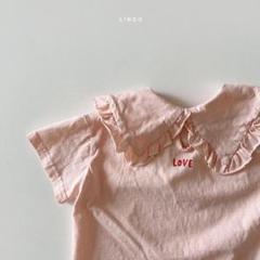 韓国子供服　LINDO　女の子　襟つき