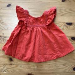 apres les cours トップス　半袖　80サイズ　赤のサムネイル