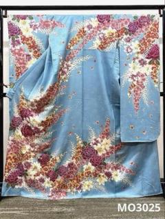 振袖 豪華 刺繍 金彩 銀彩 紋意匠 身丈164cm 撥水加工済