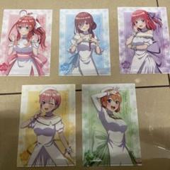 五等分の花嫁∽ × セブンイレブン 5月2日よりクリアファイル景品