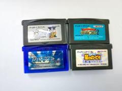 ゲームボーイアドバンス ソフト4本セット ポケットモンスターサファイア