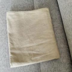 無印良品 洗いざらしの綿帆布座いす・大用カバー/ベージュ