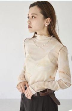 washed vneck knit todayful - メルカリ