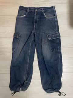 90s PNBNATION デニム Vintage 90s PNB NATION light blue BAGGY Hip Hop Jeans 38x32