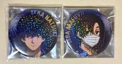 サカモトデイズ　勢羽夏生・勢羽真冬　缶バッチ　浴衣ver. HMV トムス