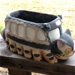 ガーデニング ジブリ ねこバス プランター 中古 - メルカリ