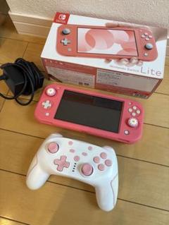 Nintendo Switch Lite ピンク 本体　あつ森セット Nintendo Switch Lite あつまれ どうぶつの森セット 〜まめきち