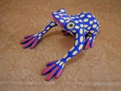 OAXACAN WOOD  CARVING オアハカンウッドカービング　カエル OAXACA WOOD CARVING Manuel Jimenez Vintage マヌエルヒメネス