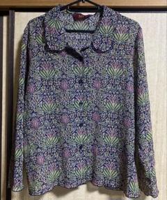 【美品】V&A ウィリアムモリス ベスト　シャツ ブラウス　2点セット 美品】V&A ウィリアムモリス ベスト シャツ ブラウス 2点セット