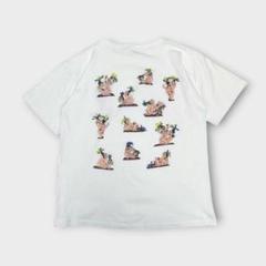 Mexico製 エロ　ジョーク　四十八手 Tシャツ　サイズL