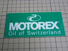 正規品 MOTOREX ステッカー 120×55mm モトレックス