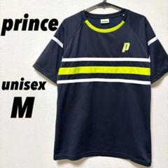 Prince テニスウェア Vネック 黒/青 supersportsxebio_10817246401