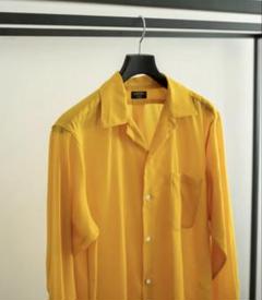 MAATEE&SONS 別注H WOOL OPEN COLLAR SHIRTS
