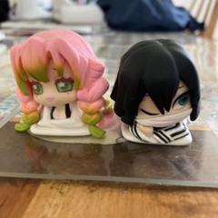甘露寺　伊黒　デフォルメキャラクター