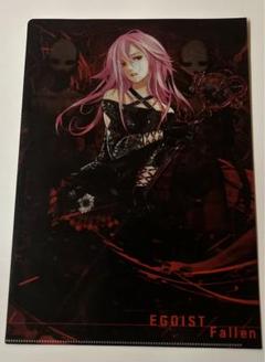 EGOIST　サイン入り和紙クリアファイル EGOISTサイン入り和紙クリアファイル