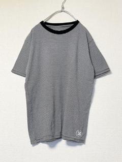 ユニフォーム エクスペリメント ボーダー アンダーウェア Tシャツ ブラック 2