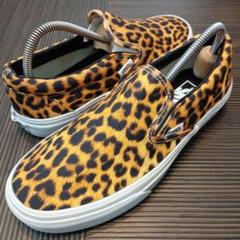 VANS バンズ スリッポン レオパード 24センチのサムネイル