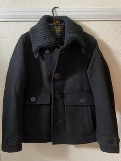 希少英国製MELTON ウールドンキーワークジャケットコートヴィンテージネイビー 希少英国製MELTON ウールドンキーワークジャケットコート