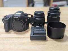 ✨息を飲む程の高画質✨SONY α65✨ダブルレンズ✨高速AF✨ソニー✨一眼レフ ✨届いてスグお出かけOK✨SONY α65✨ダブルレンズ✨高速AF