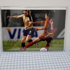 フランス代表女子サッカー証明書Gaetane Thiney 直筆サイン入りフォト フランス代表女子サッカー証明書Gaetane Thiney 直筆サイン入り