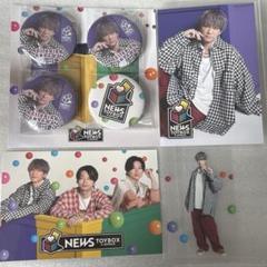 小山慶一郎 NEWS ジョイポリス クリアステッカー ポストカード 缶バッジ