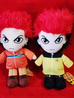hide マスコット ぬいぐるみ 4体セット X JAPAN HIDEぬいぐるみ4体 ジッパーマスコットセット
