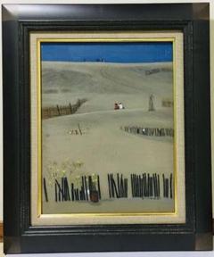 砂丘風景 油絵 F6(410×318mm) 量｜油彩画