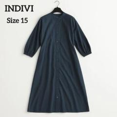 INDIVI　インディヴィ　大きいサイズ　48　メッシュ調生地　チュニック　黒 2025年最新】インディヴィ大きい48の人気アイテム - メルカリ