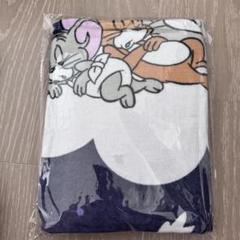 ✨新品✨ トムとジェリー おやすみタオルケット ネイビー