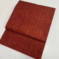 人気ブランド新作豊富 洒落袋帯 メルカリ - AO-4640 正絹 無地の上品な織 着物・浴衣