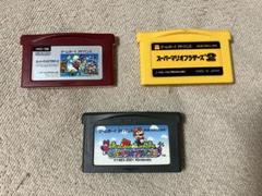 スーパーマリオシリーズ　ゲームボーイアドバンスソフト　3本