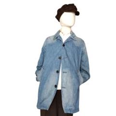 AAA KATO' ライトオンス デニム ワークコート 日本製