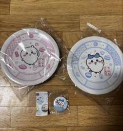 くら寿司　寿司皿　缶バッジ　ちいかわ　ハチワレ