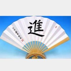 完成品 藤井聡太 七段 棋聖 扇子 〖進〗 日本将棋連盟 公式グッズ - 囲碁/将棋