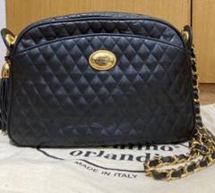 【良品】ヴァレンティノ valentino orlandi ショルダーバッグ 黒 Valentino Orlandi Black Quilted Shoulder Bag | eBay