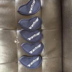 MIURA アイアン用ヘッドカバー 5個セット