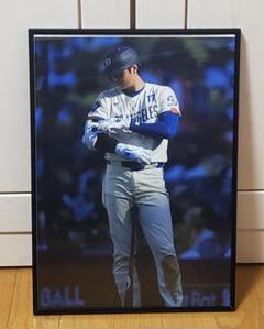 祝ドジャース大谷翔平 2024年MVP獲得！A3サイズポスターフレーム付き⑪