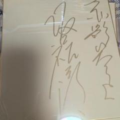 忍者赤影　俳優坂口祐三郎さんのサイン色紙 忍者赤影 俳優坂口祐三郎さんのサイン色紙 - メルカリ