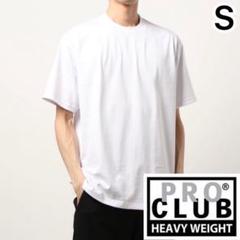 ①S 新品 Proclub プロクラブ 白ホワイト ヘビーウェイト半袖Tシャツのサムネイル
