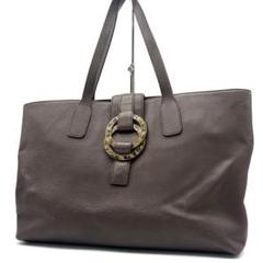 ファッション たつと様】BVLGARI ブルガリ トートバッグ チャンドラ ブラウン バッグ