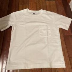 ユニクロ　140㎝　ホワイトTシャツ