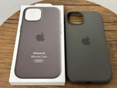 国内正規品 iPhone 15 純正 シリコンケース クレイ Clay