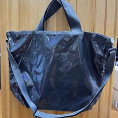 レスポートサック　2wayトートバッグ　クロマシャイン　パテント MEDIUM 2 WAY TOTE2ウェイパープル/ブラックシャイン（トート
