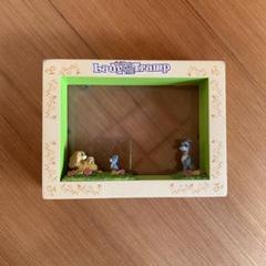 希少ディズニー フォトフレーム 犬の日 101匹 レディ ナナ 3D